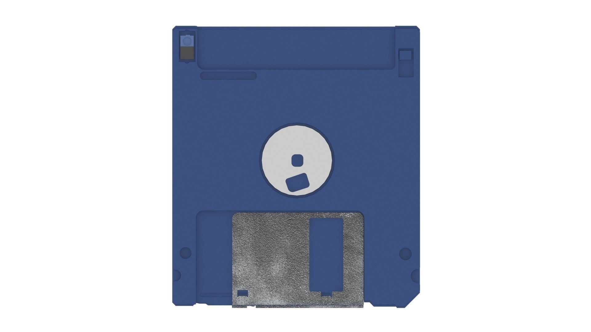Floppy Disk 3D model_11