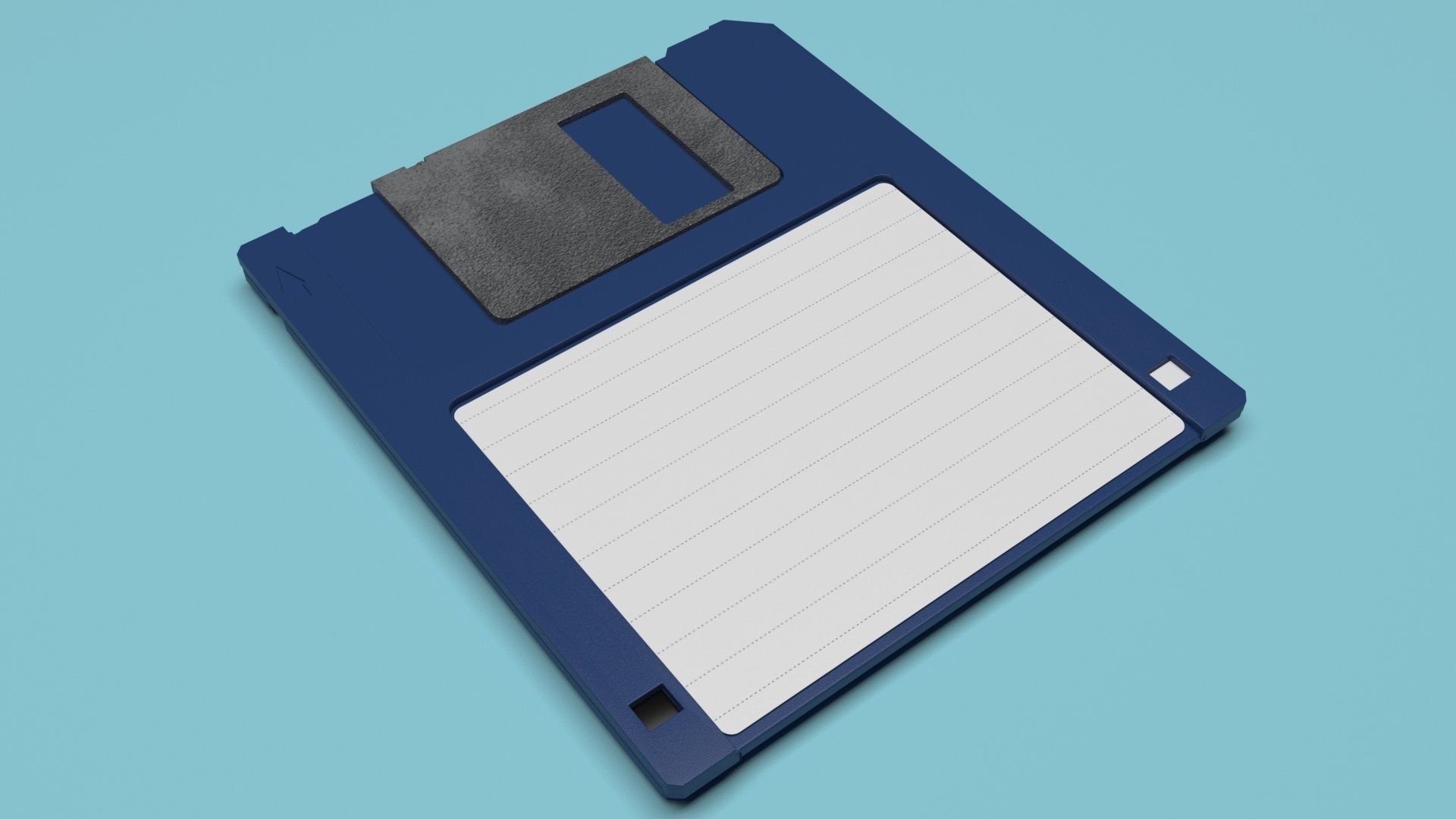 Floppy Disk 3D model_27