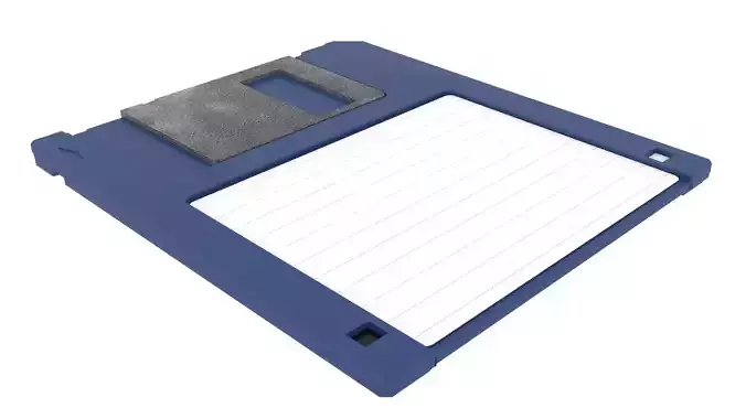 Floppy Disk 3D model