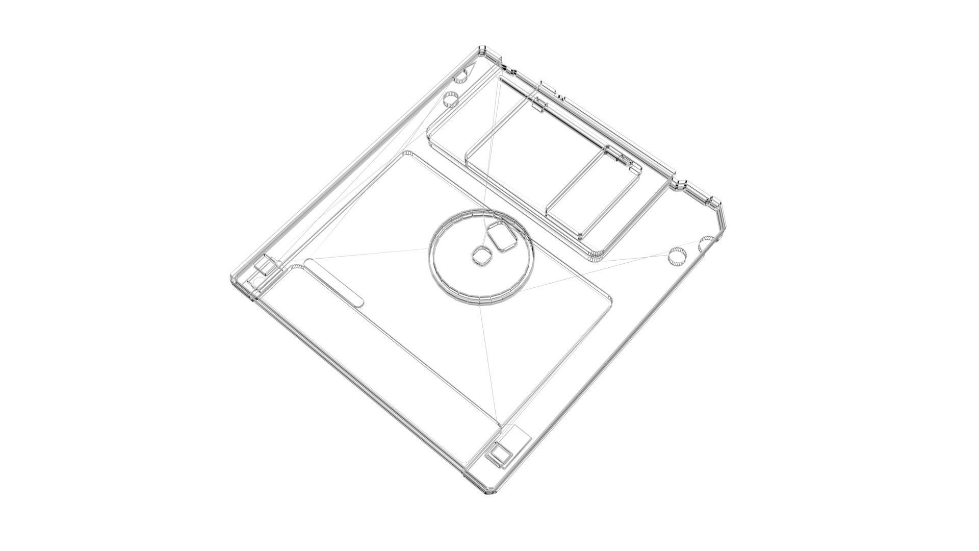 Floppy Disk 3D model_15