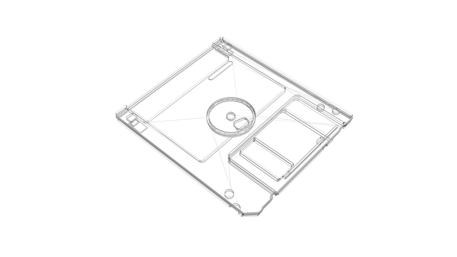 Floppy Disk 3D model_16