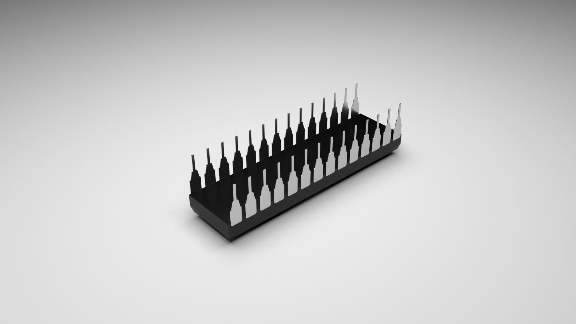 Microprocessor 3D model_4