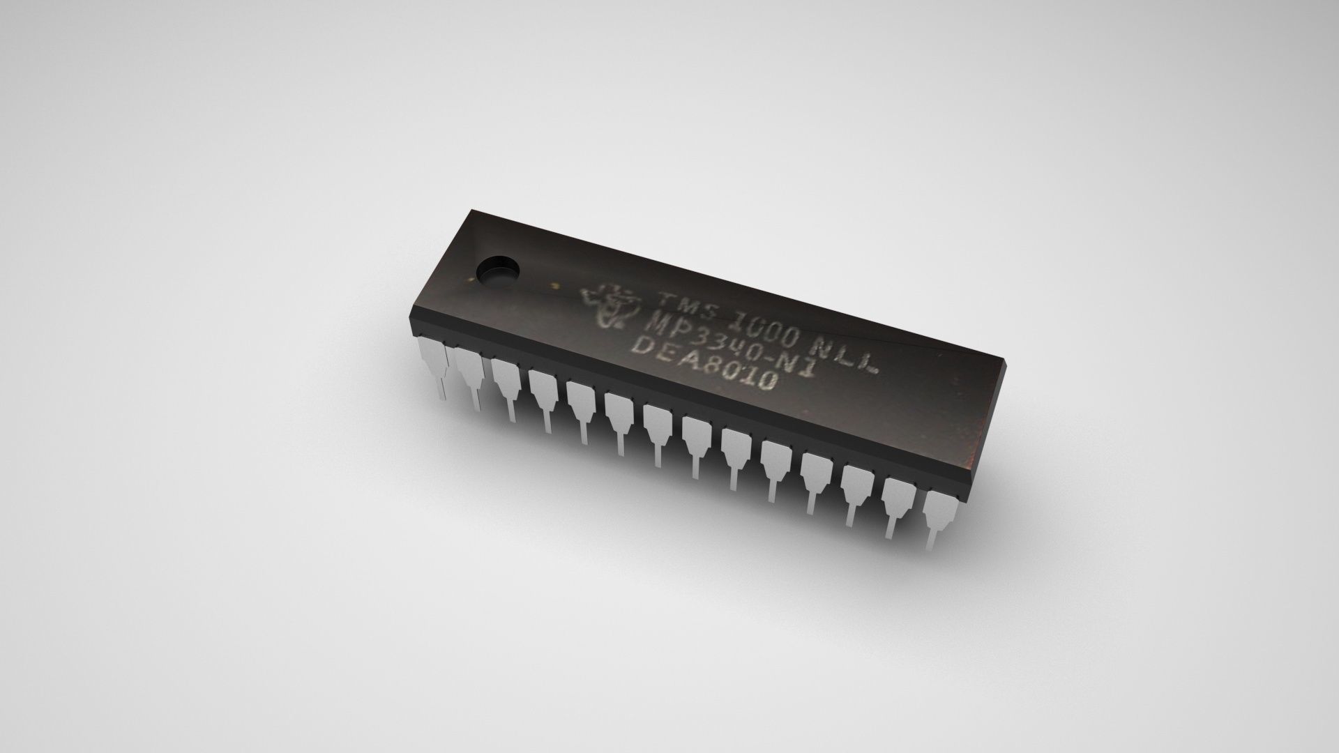 Microprocessor 3D model_1