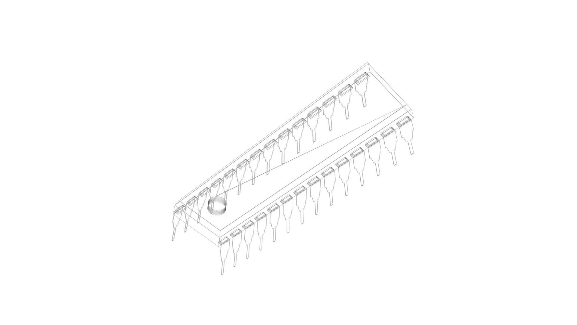Microprocessor 3D model_25