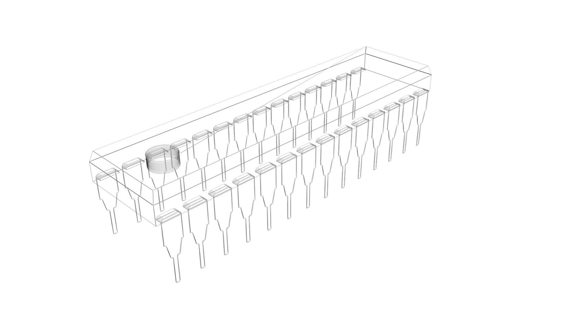 Microprocessor 3D model_16