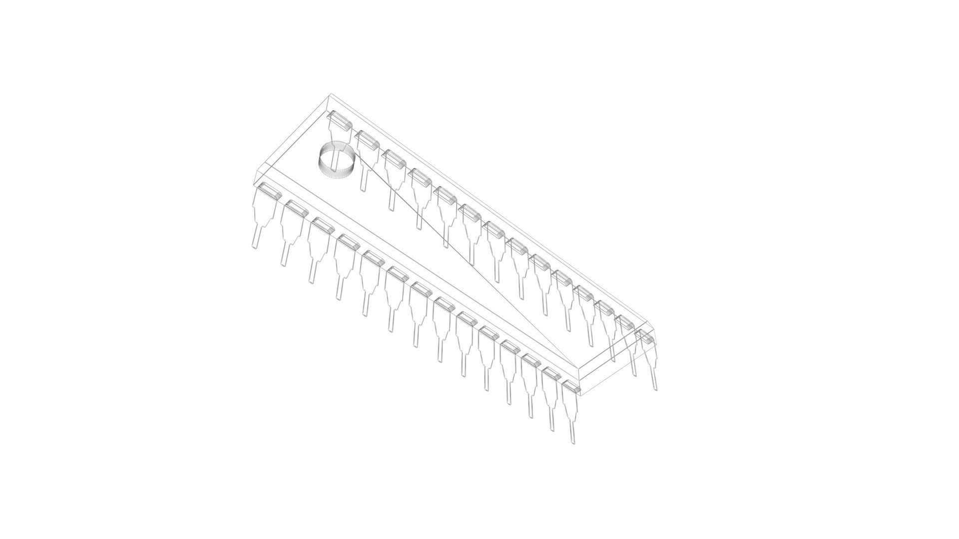 Microprocessor 3D model_20