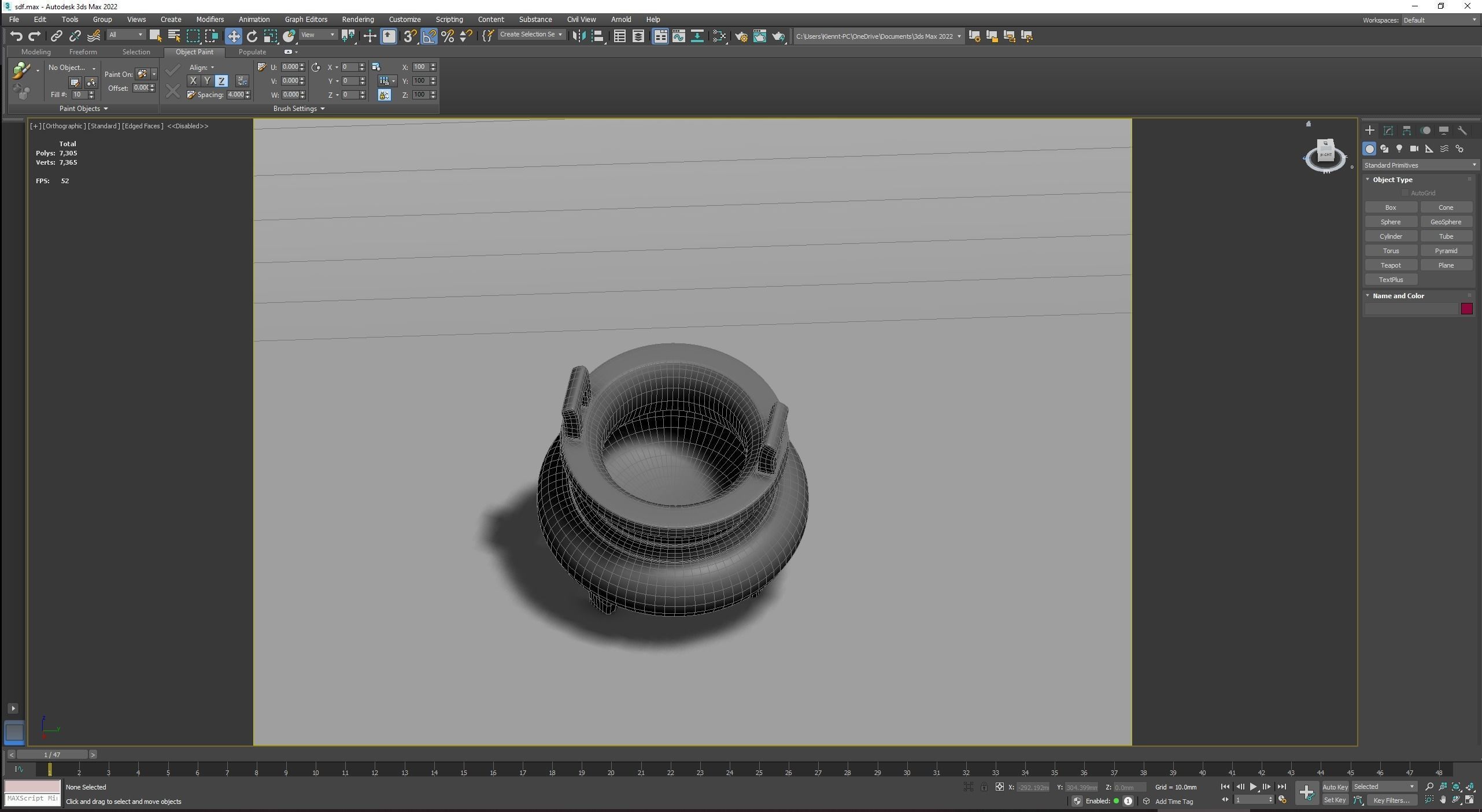 Ding Furnace Incense 3D model_3