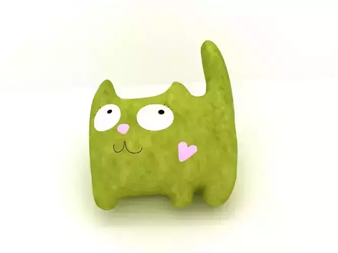 pillow toy cat