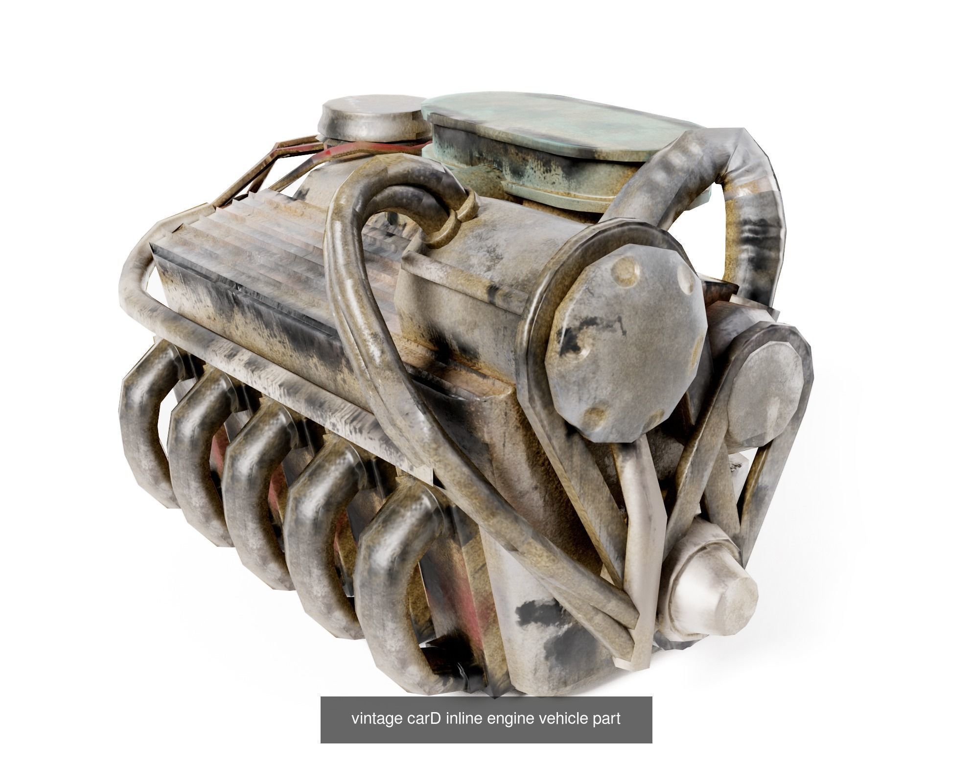 Collection of rusty damaged car engines da1 al5 _7