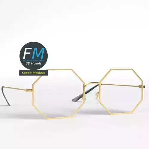 Glasses octagon