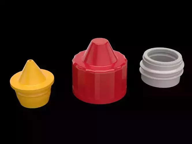 Neck Cap Plug 3D print model
