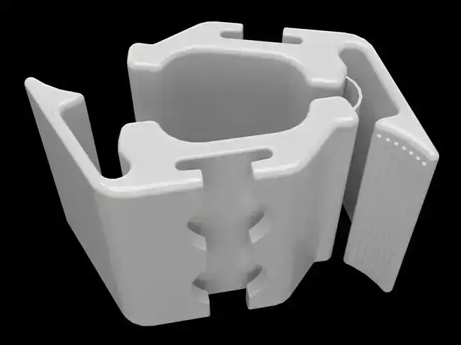 Champs clamp 3D print model