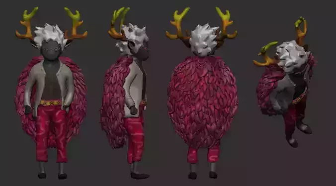 one Piece doflamingo 3D print model