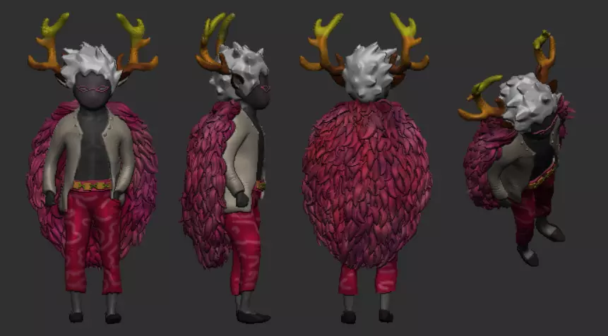 one Piece doflamingo 3D print model_0