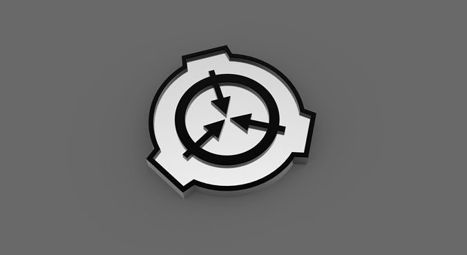 SCP Foundation Logo  3D print model