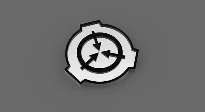 SCP Foundation Logo  3D print model