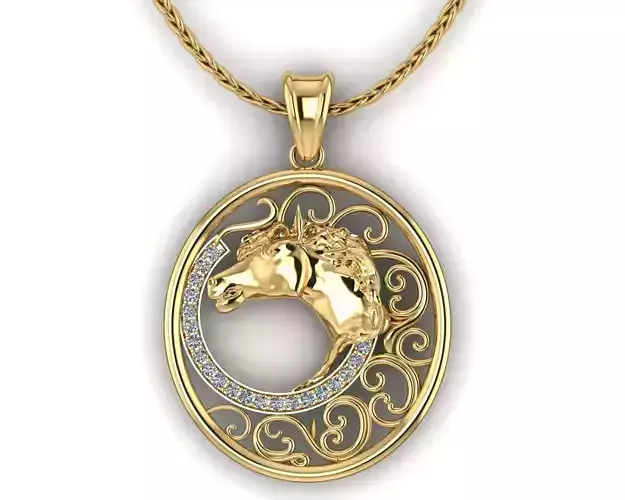 Horse Pendant
