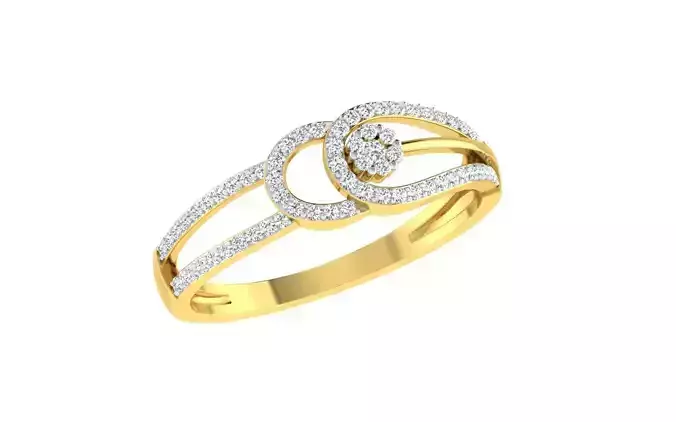 Solitaire Engagement Wedding Women Rings