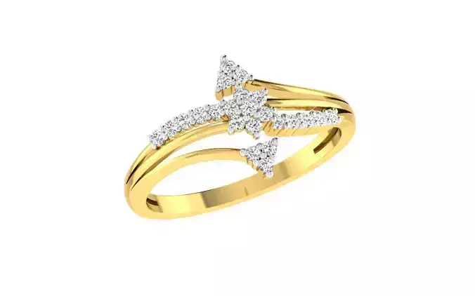 Solitaire Engagement Wedding Women Rings