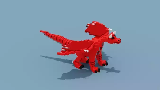 Voxel Dragon