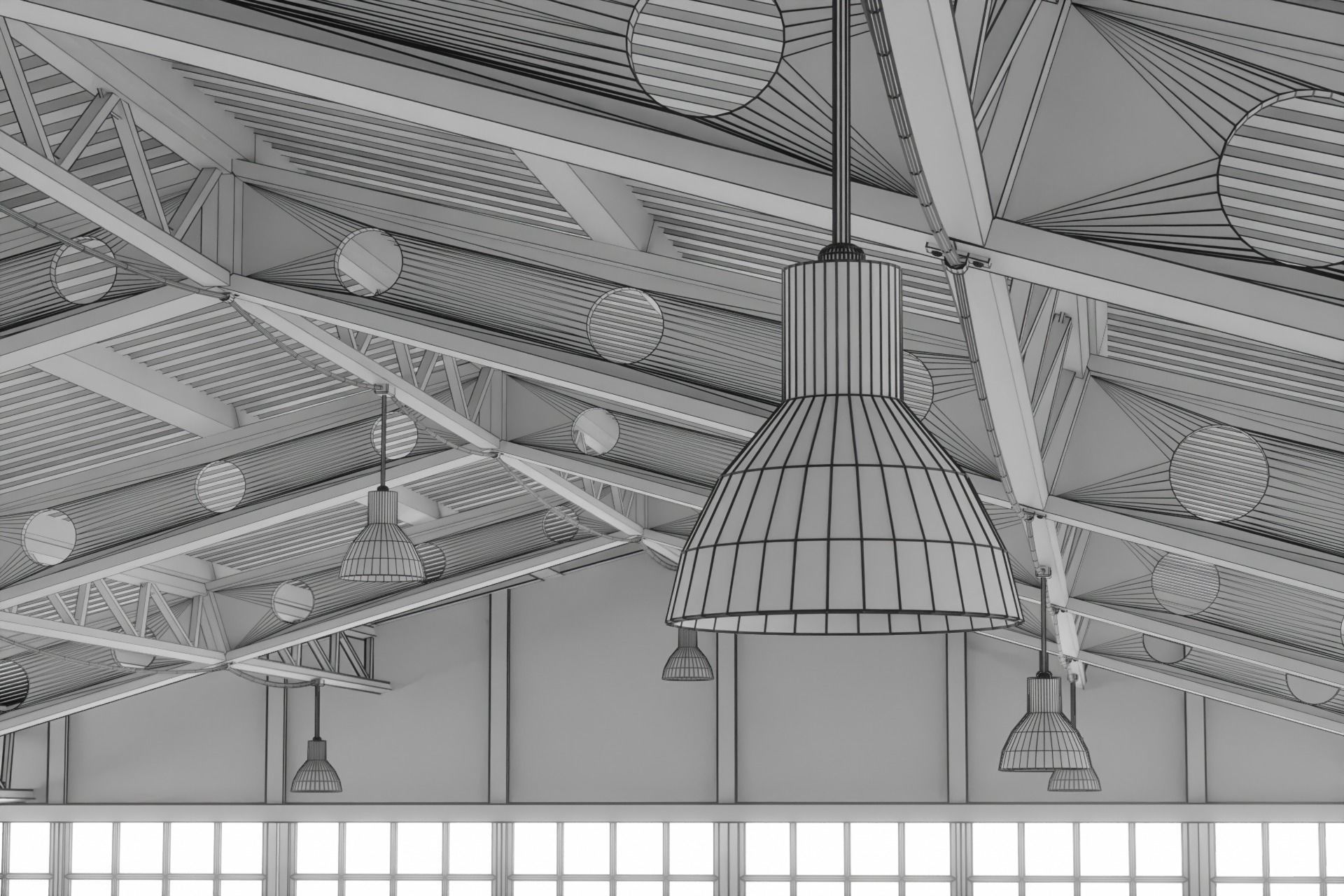 Old hangar 3D model_20