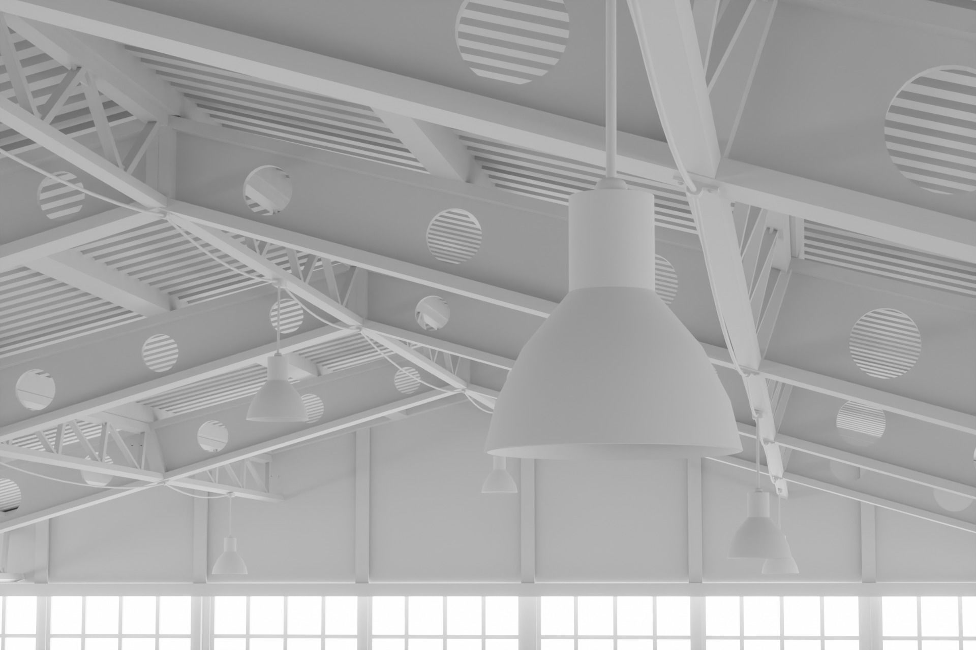 Old hangar 3D model_14