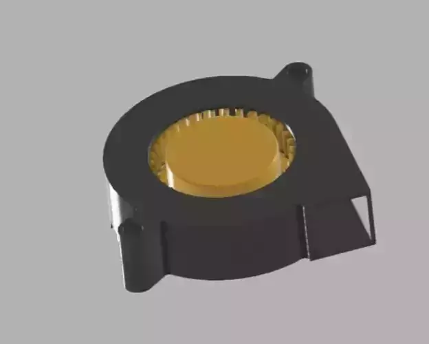 Radial Fan 3D model