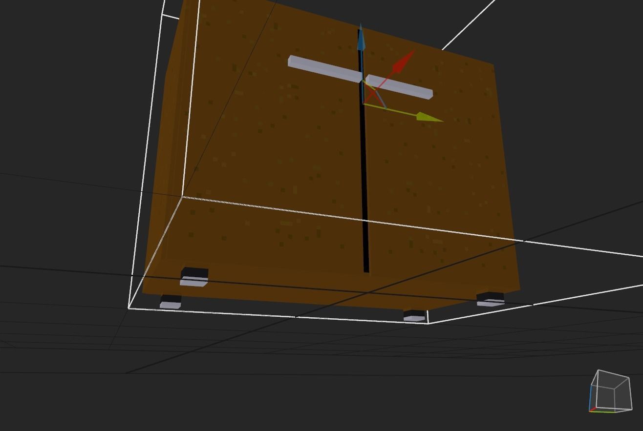 the cabinet is old Low-poly 3D model_21