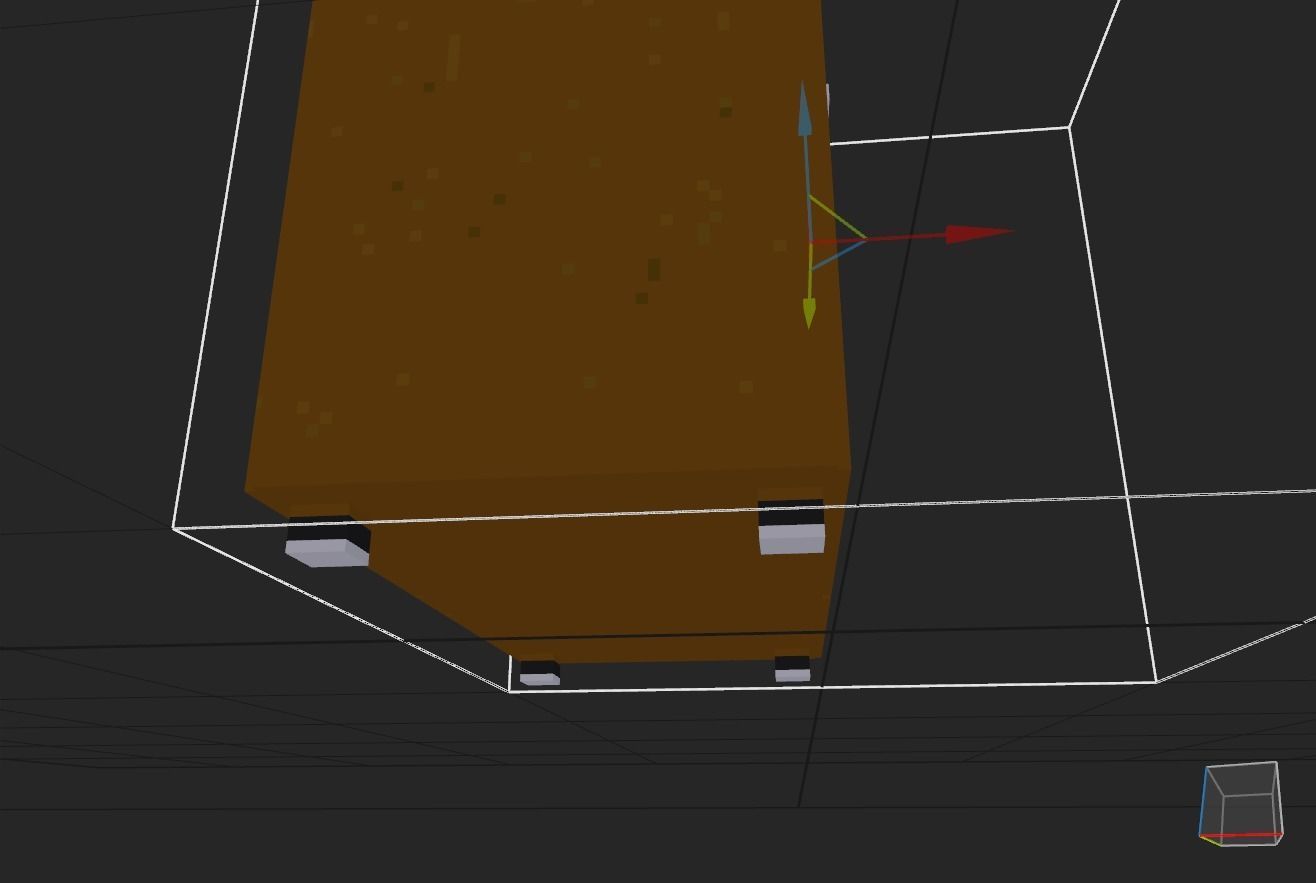 the cabinet is old Low-poly 3D model_22