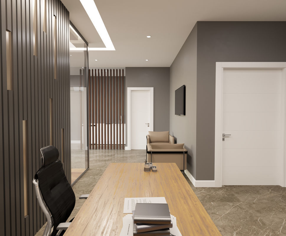 Office Scene 01 3D Model 3D model_2