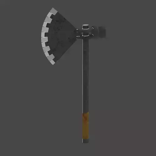Apocalypse Axe low-poly