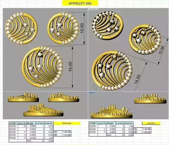 Fashion jewelry style unique earrings