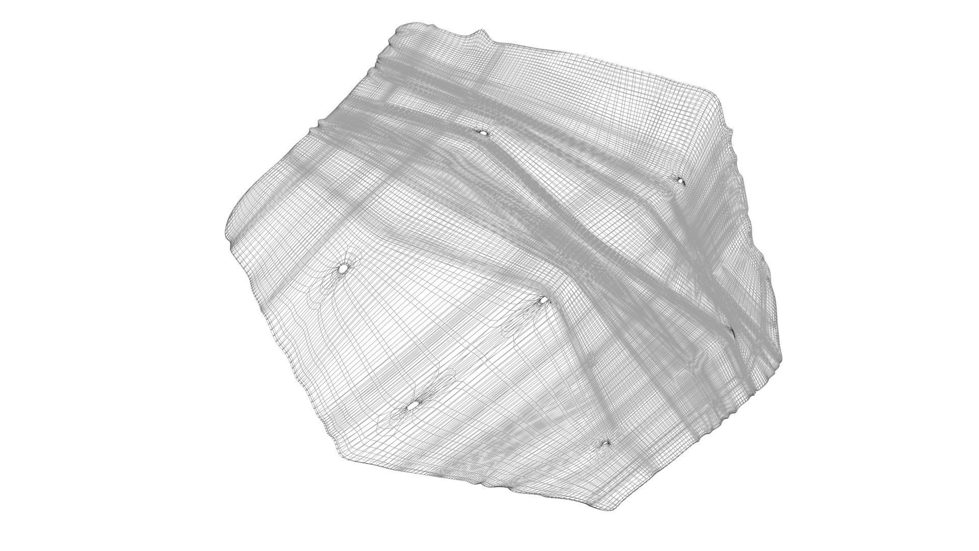 Hexagon Cracker 3D model_18