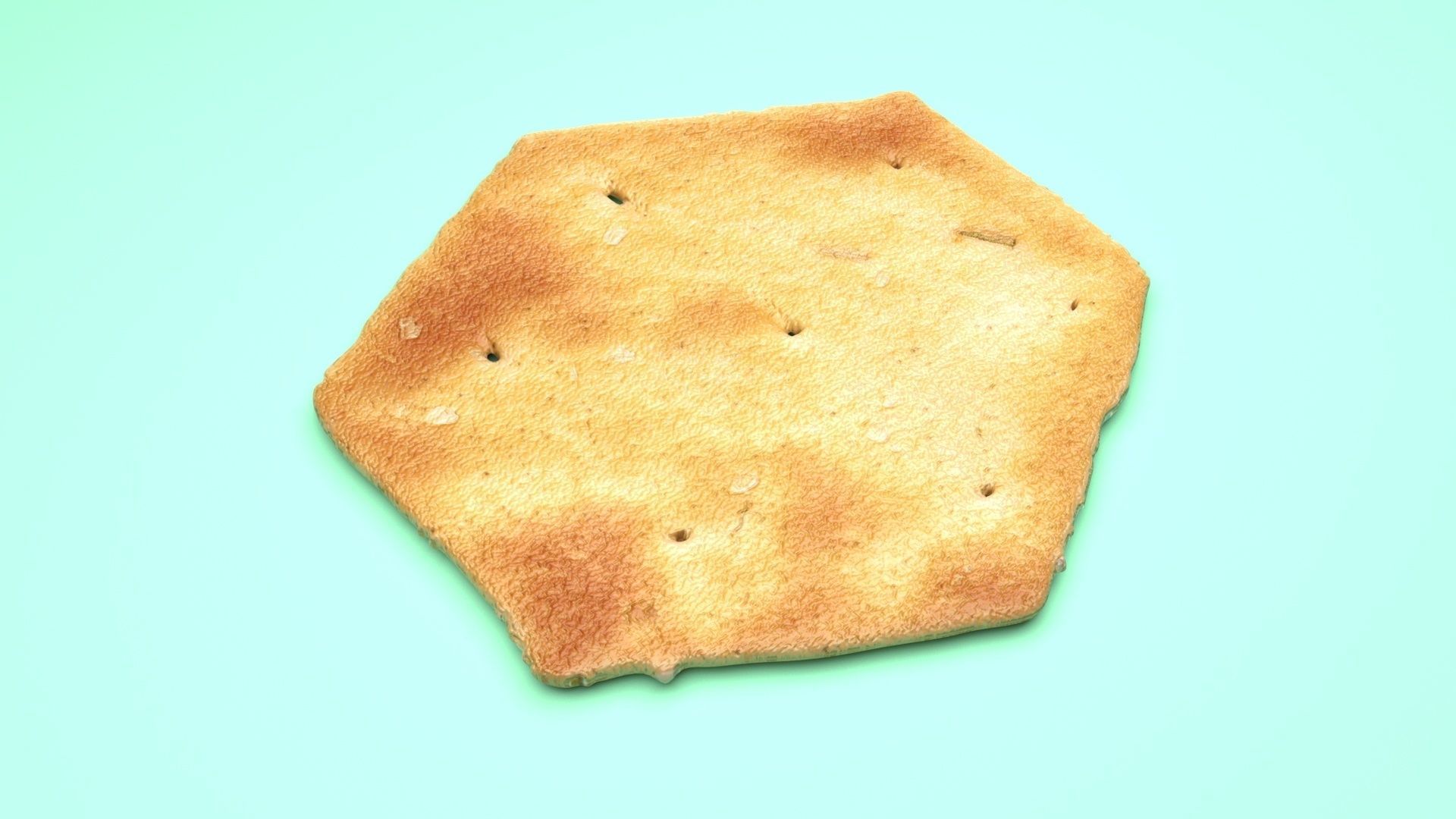 Hexagon Cracker 3D model_5