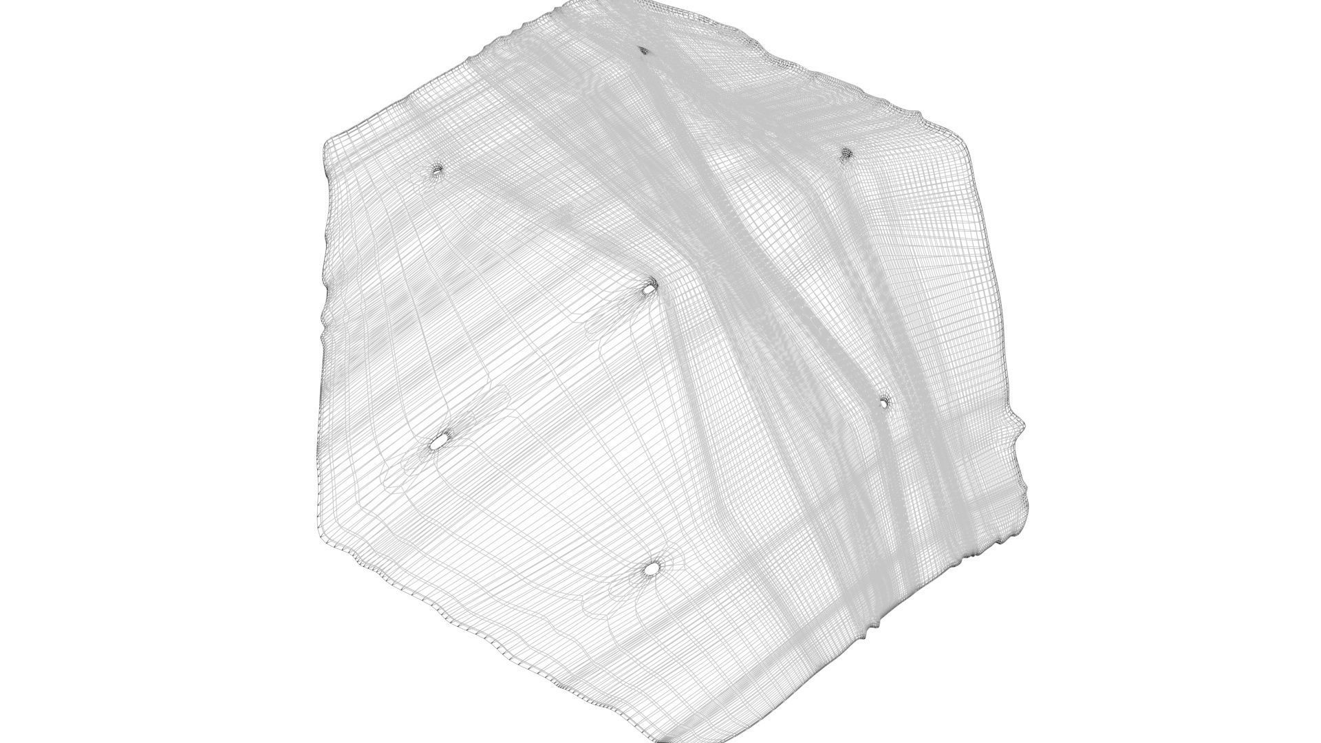 Hexagon Cracker 3D model_16