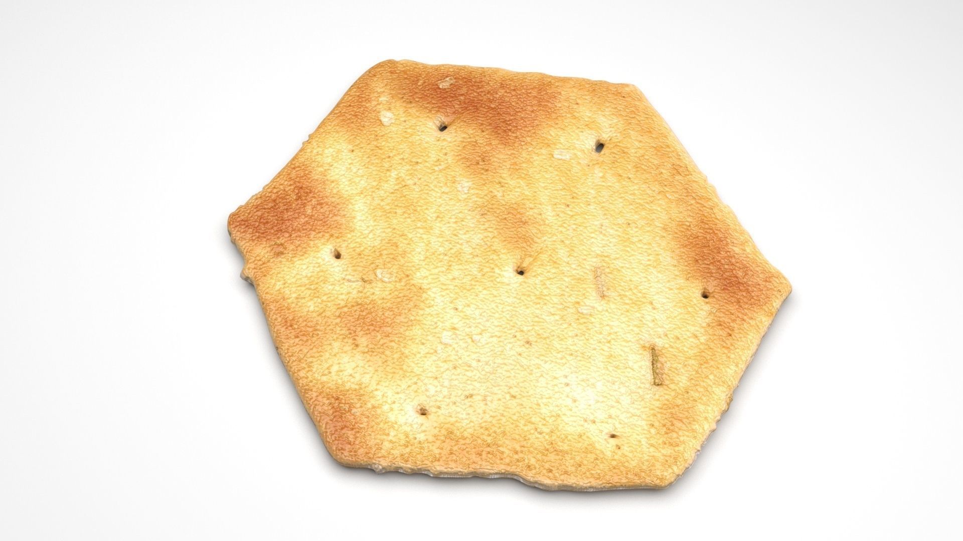 Hexagon Cracker 3D model_1