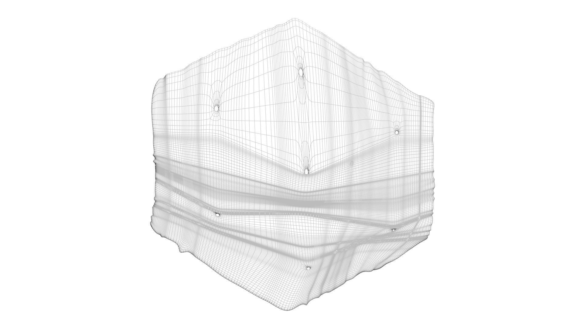 Hexagon Cracker 3D model_19