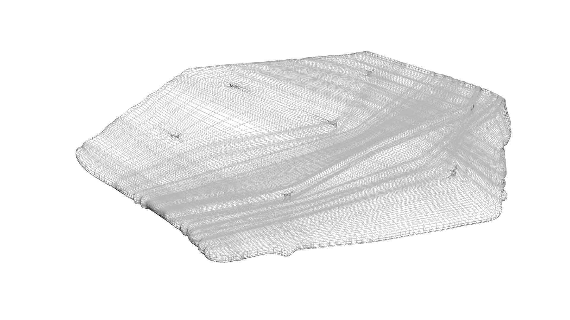 Hexagon Cracker 3D model_13