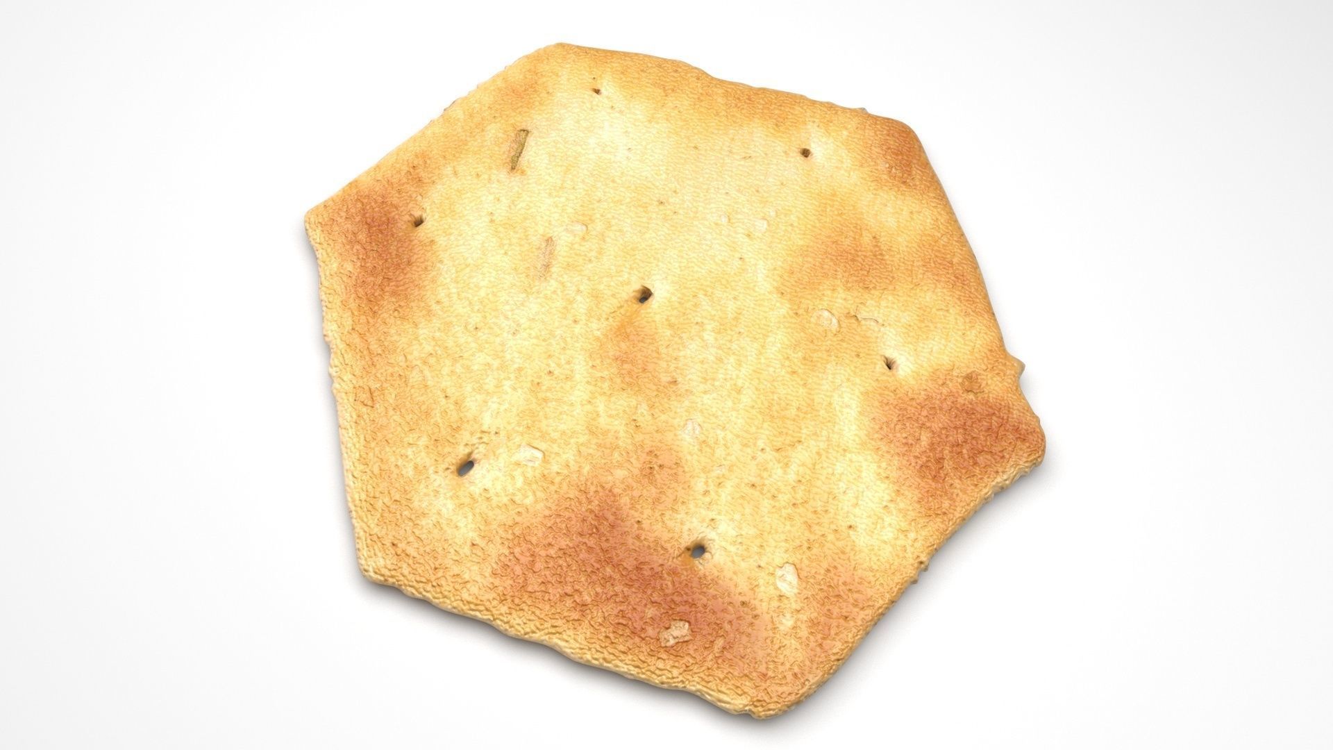 Hexagon Cracker 3D model_3