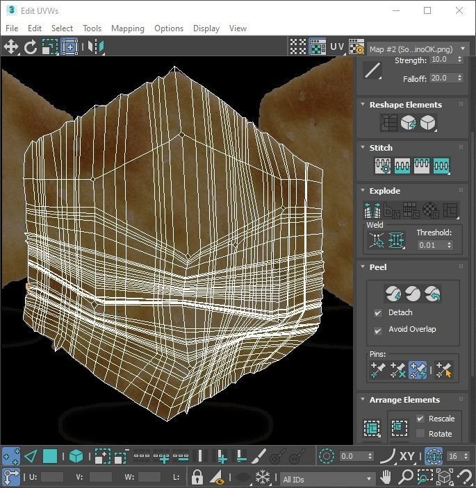 Hexagon Cracker 3D model_22