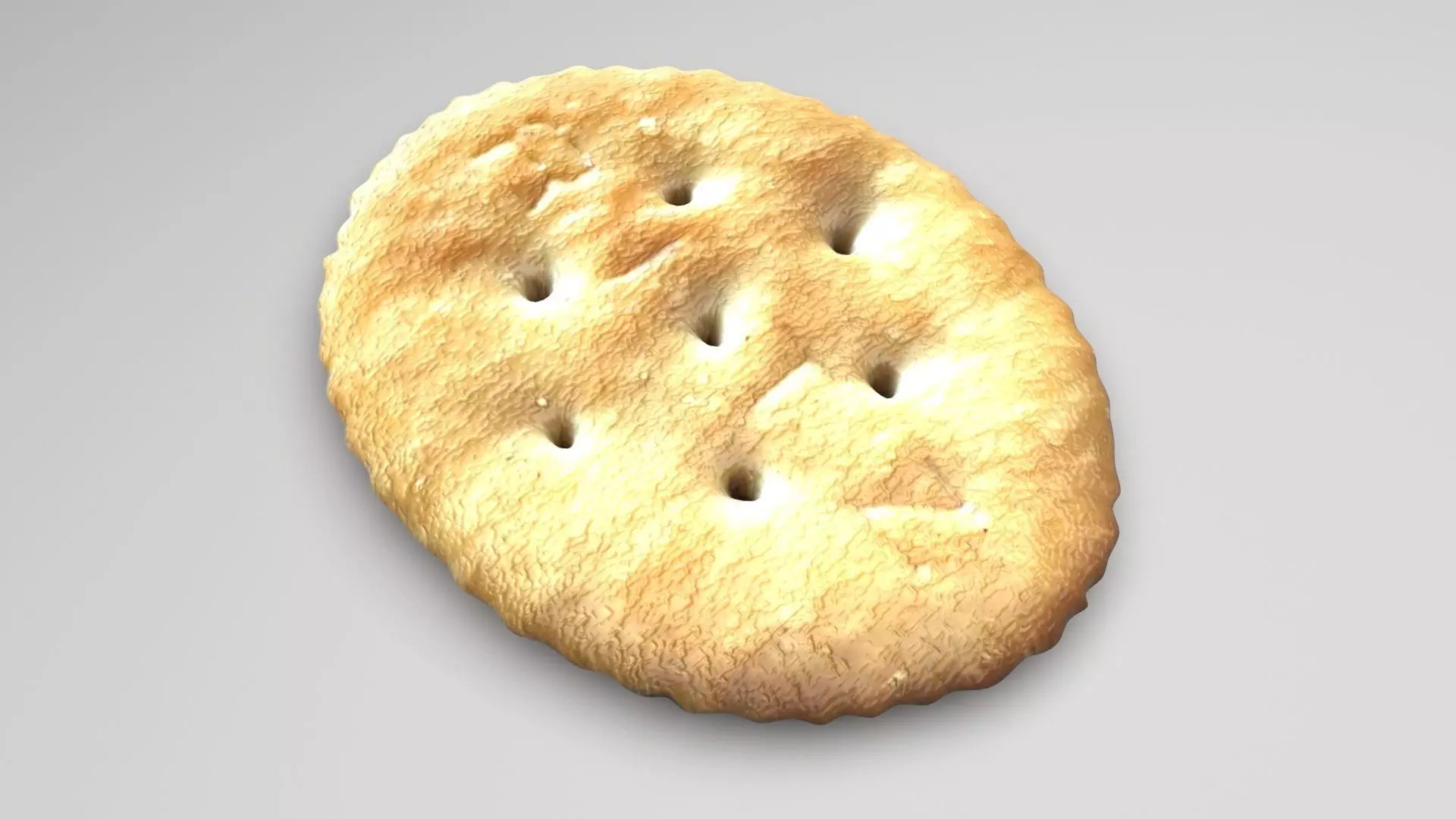 Oval Cracker 3D model