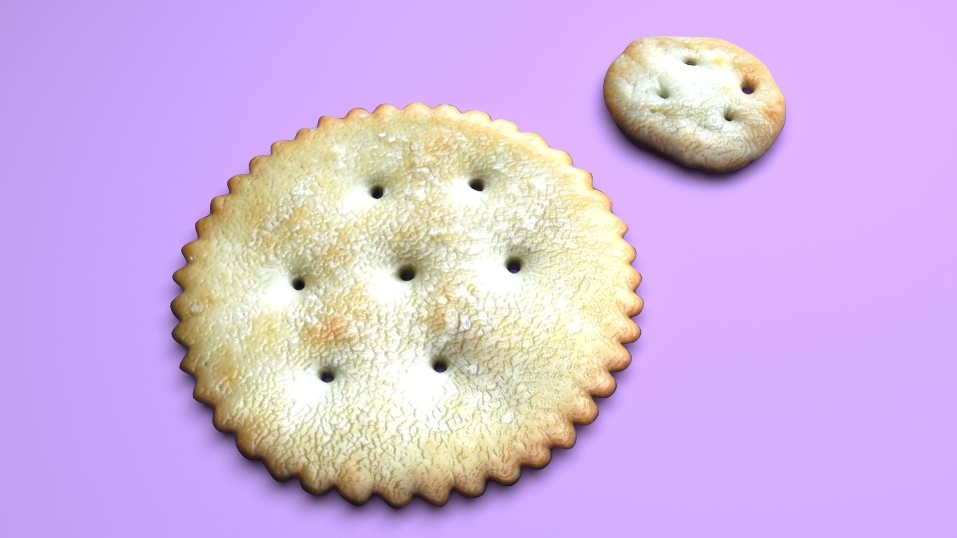 Circle Crackers 3D model_4