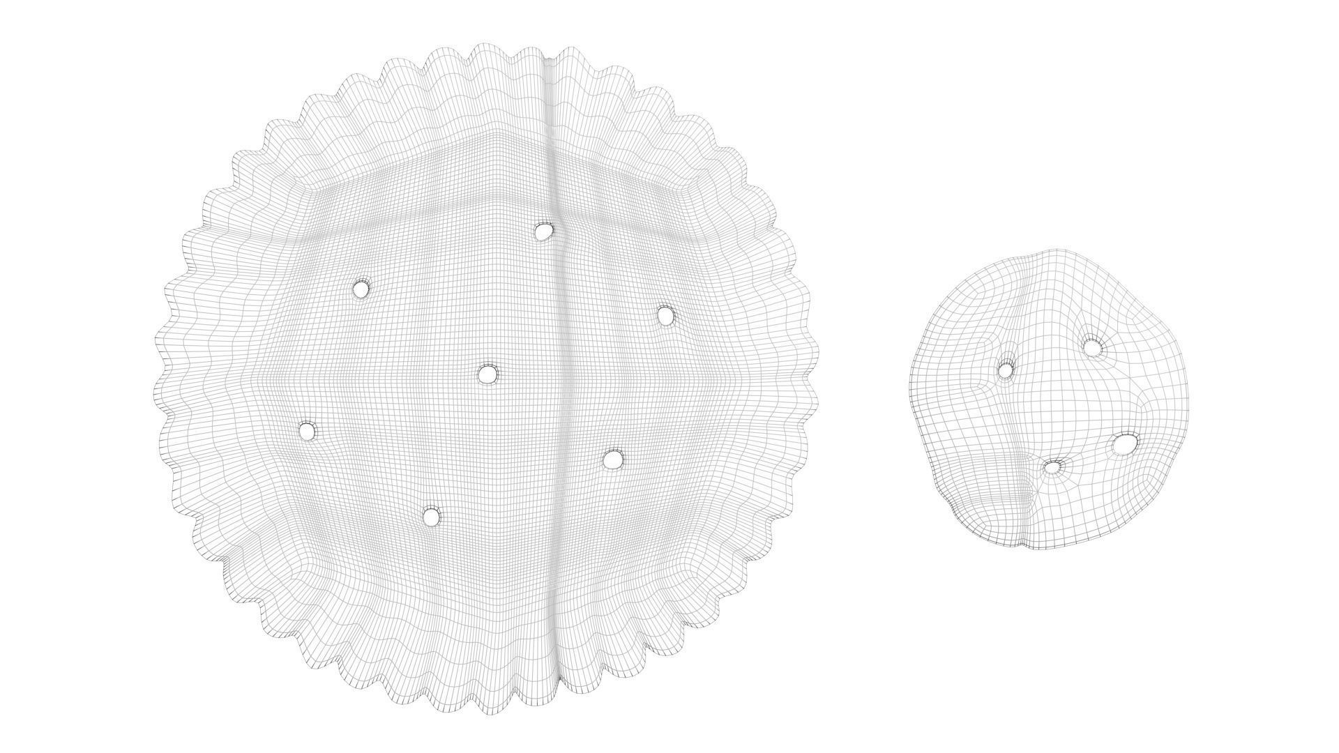 Circle Crackers 3D model_18