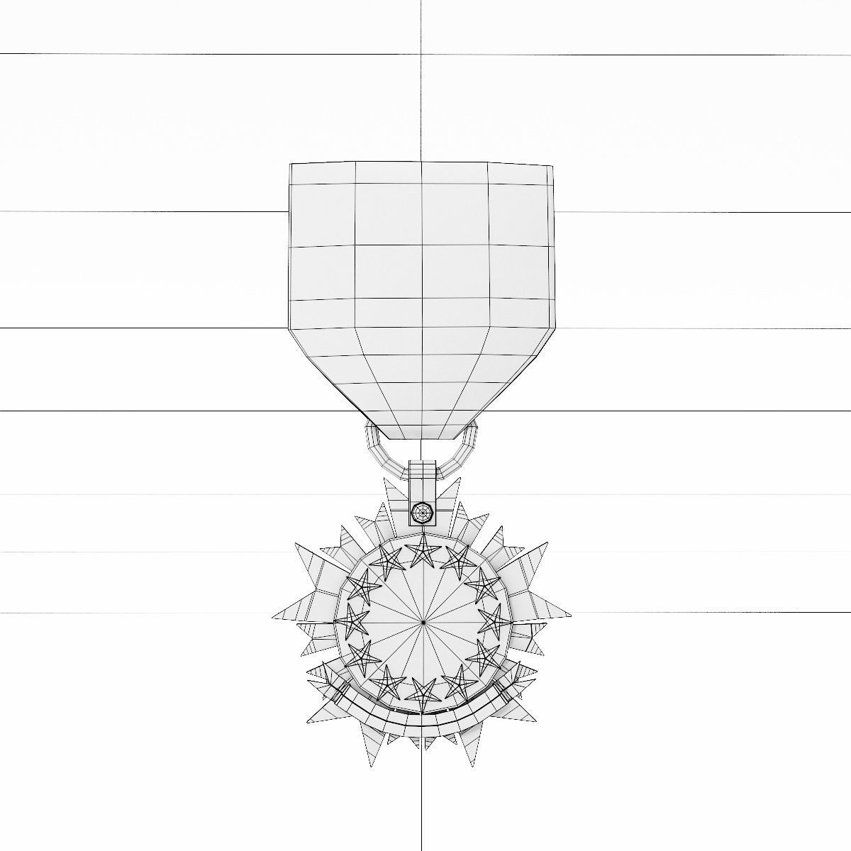 Medal award 3dmodel   3D model_3