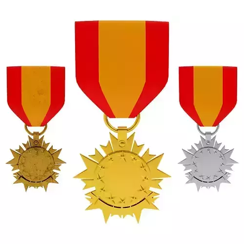 Medal award 3dmodel  