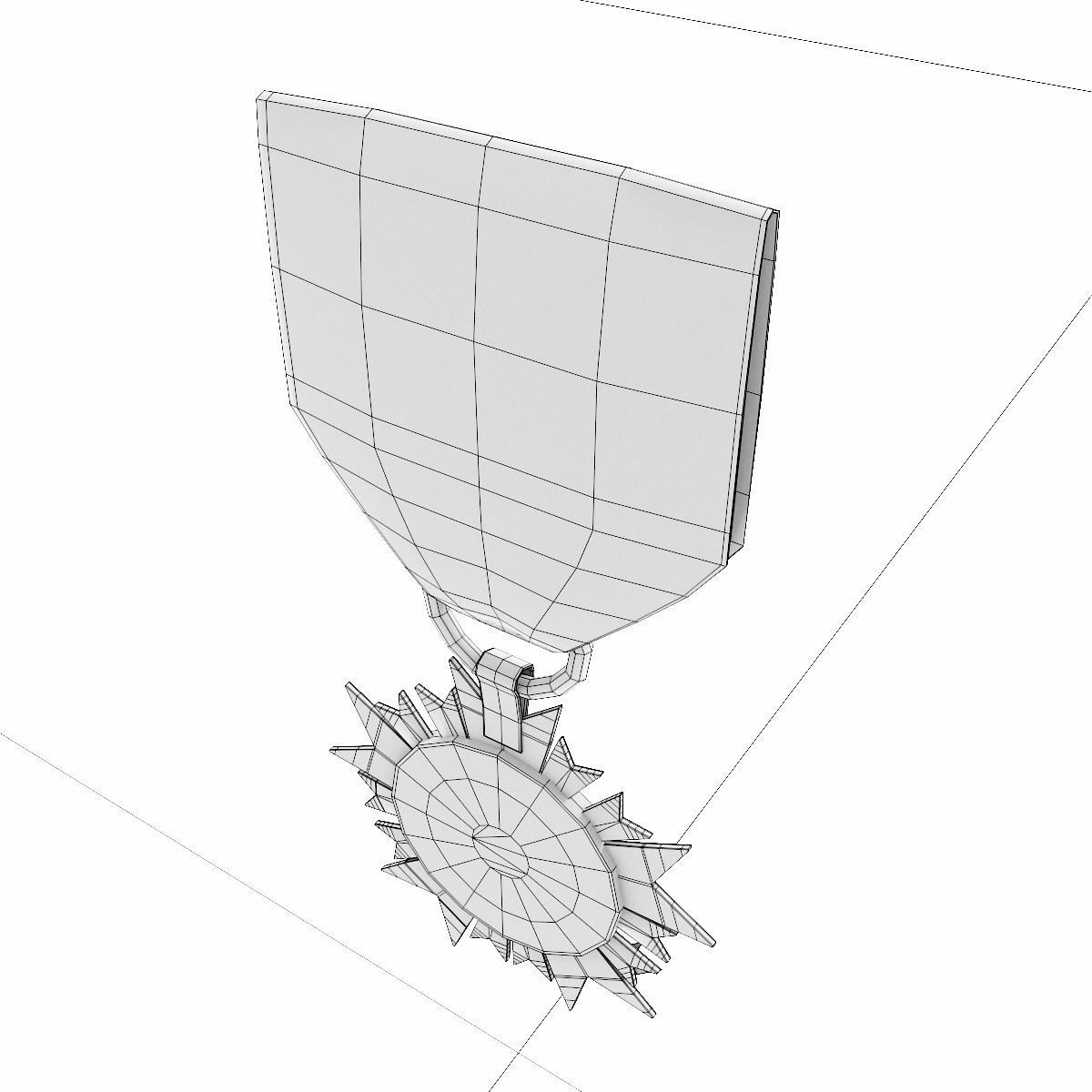 Medal award 3dmodel   3D model_6