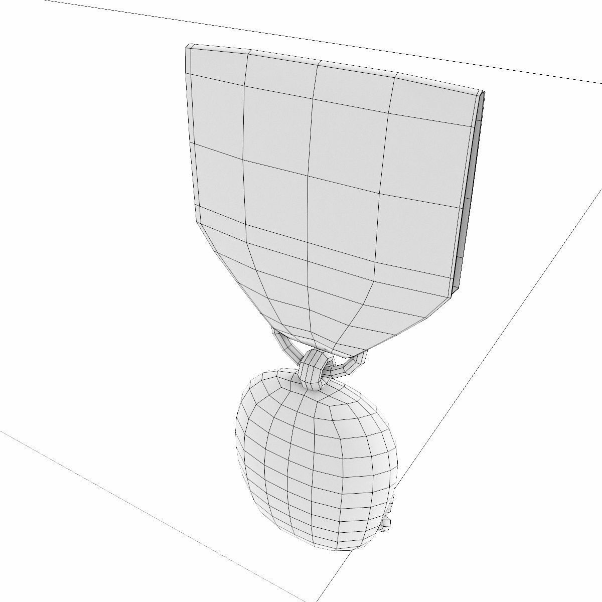 Skull medal award 3dmodel   3D model_6