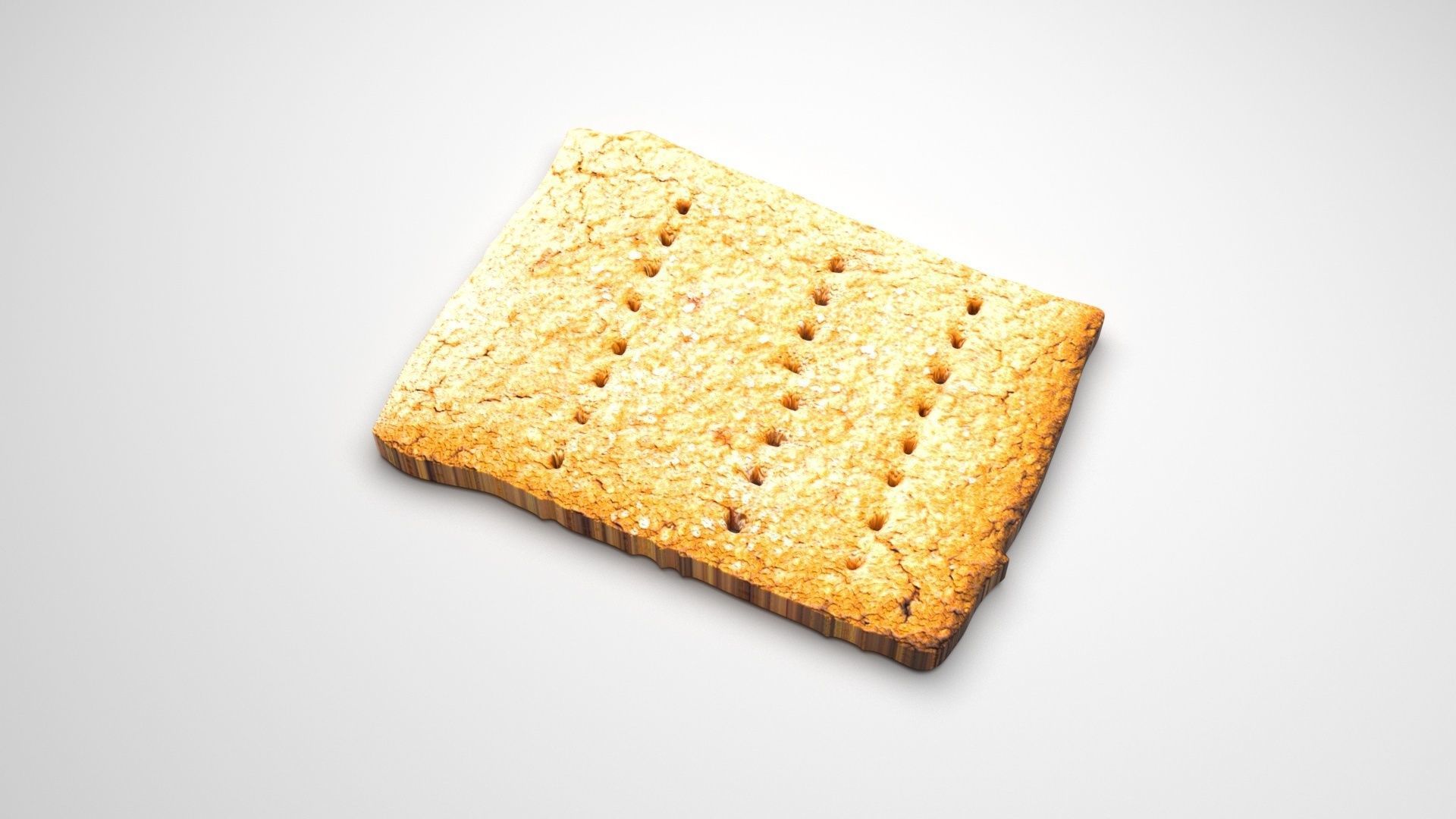 Gluten Free Graham Crackers 3D model_3