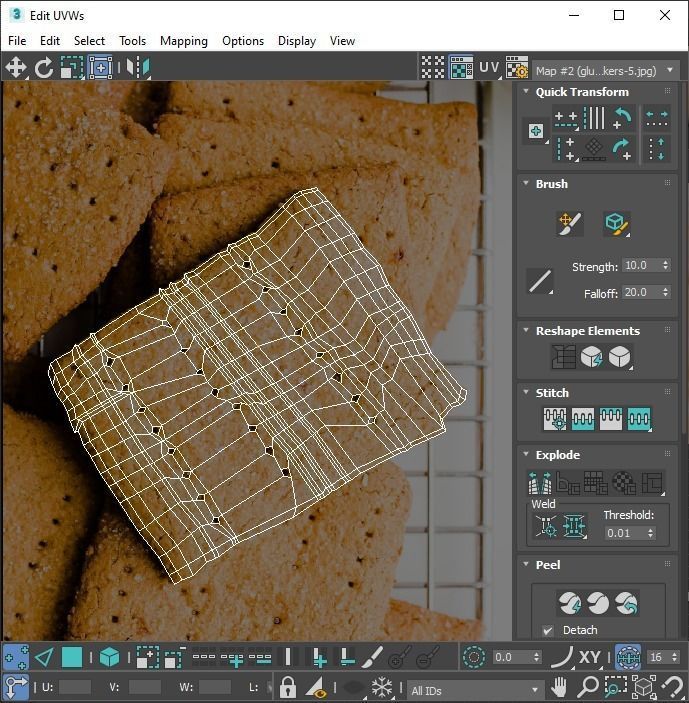 Gluten Free Graham Crackers 3D model_20