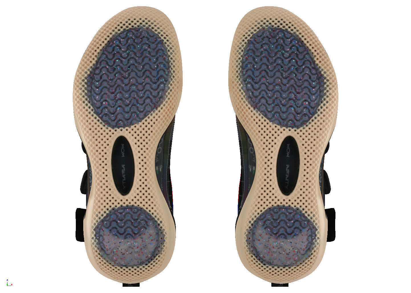 Cyberpunk fashion sneaker 13 Urban Techwear scifi future 3D model_6